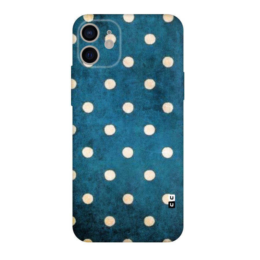 Classic Blue Polka Original Polycarbonate Back Case for iPhone 11