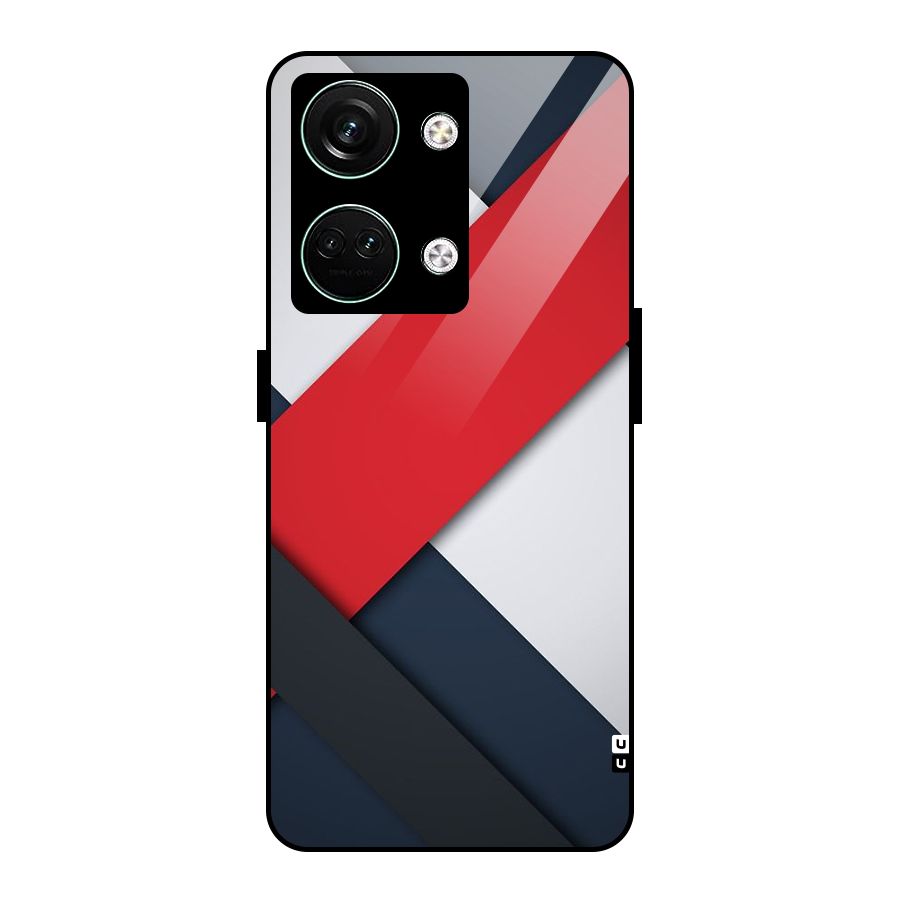 Classic Bold Glass Back Case for Oneplus Nord 3