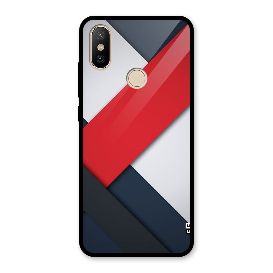 Classic Bold Glass Back Case for Redmi A2