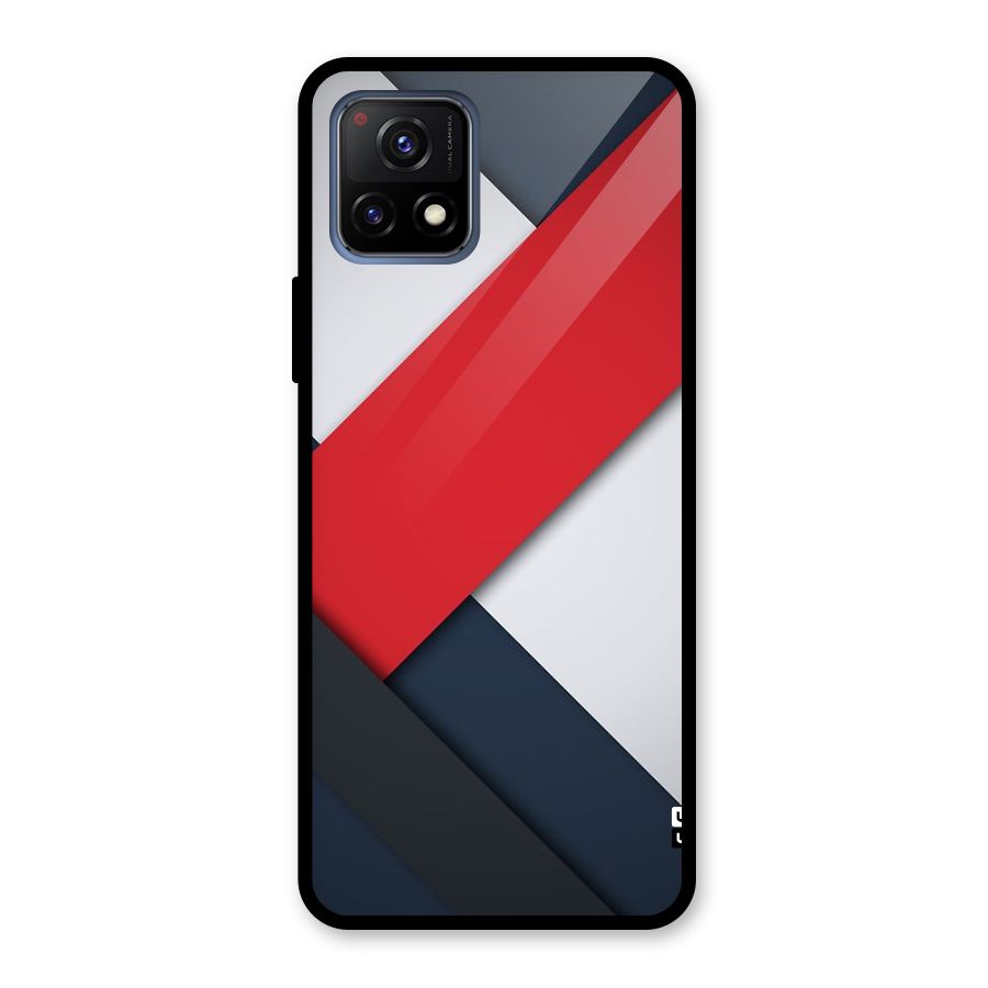 Classic Bold Glass Back Case for Vivo Y72 5G