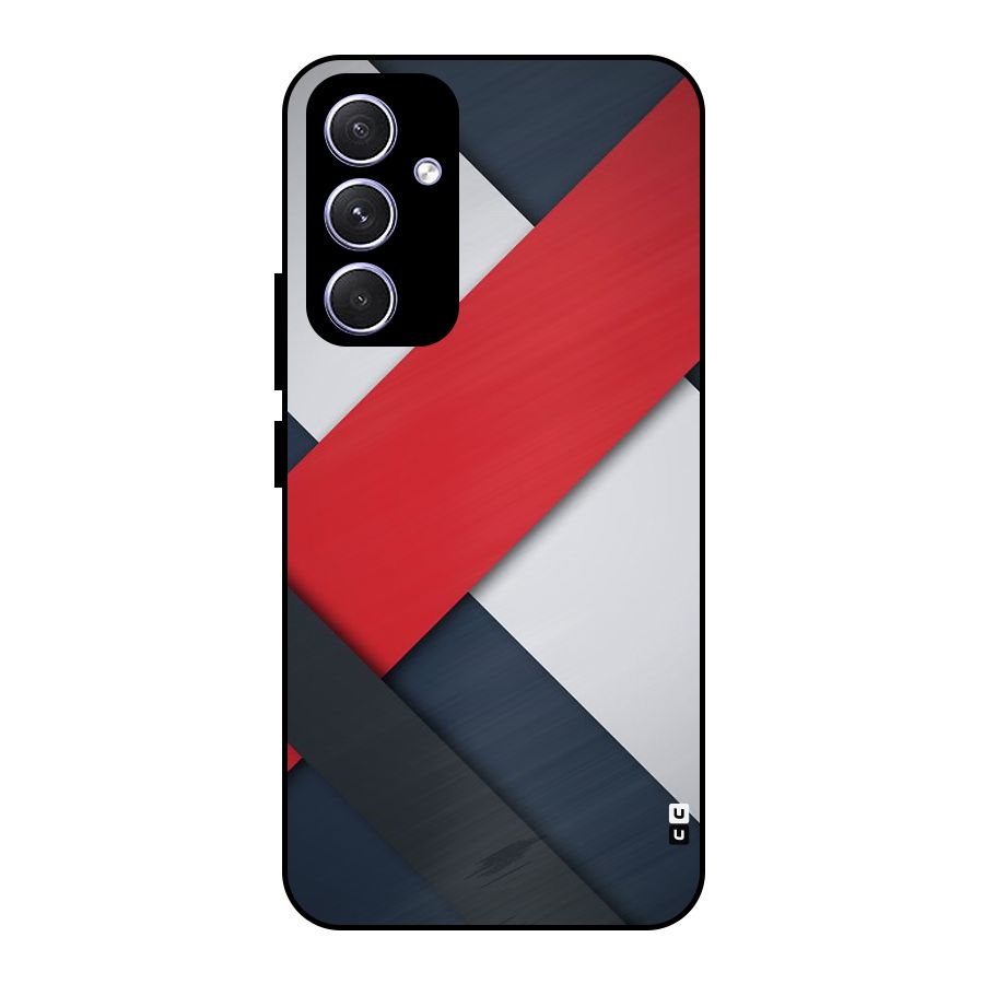 Classic Bold Metal Back Case for Galaxy A54