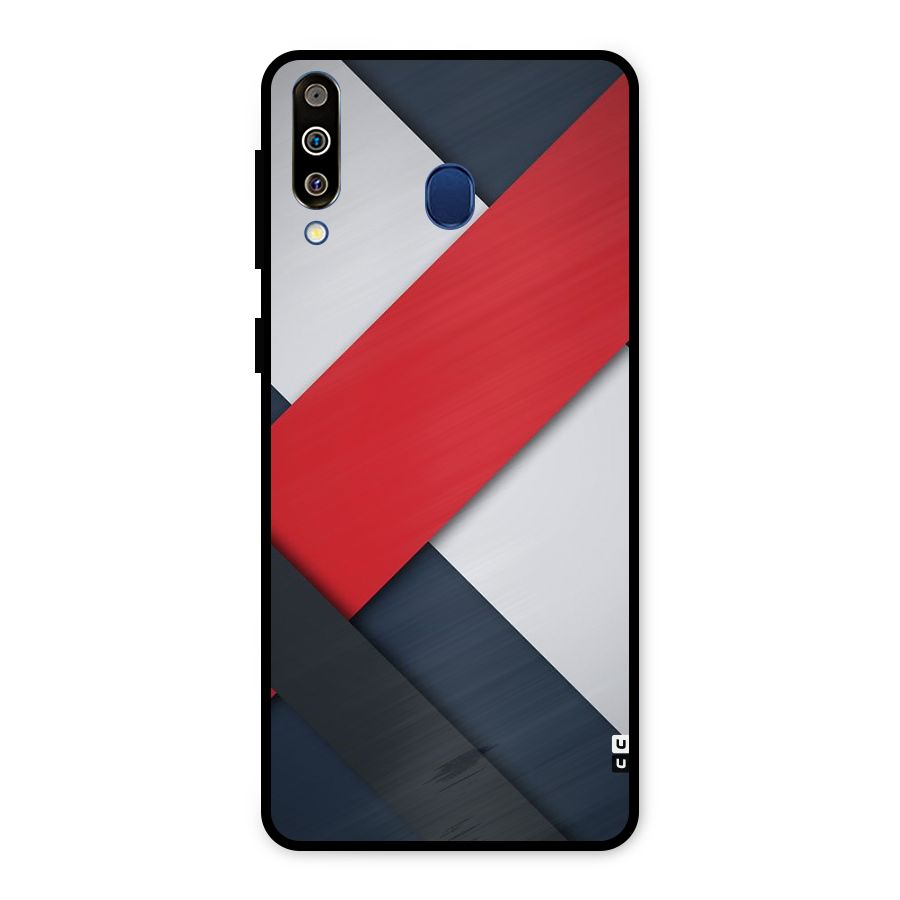 Classic Bold Metal Back Case for Galaxy M30