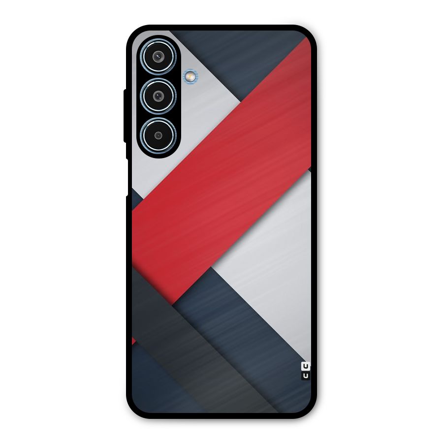 Classic Bold Metal Back Case for Galaxy M35