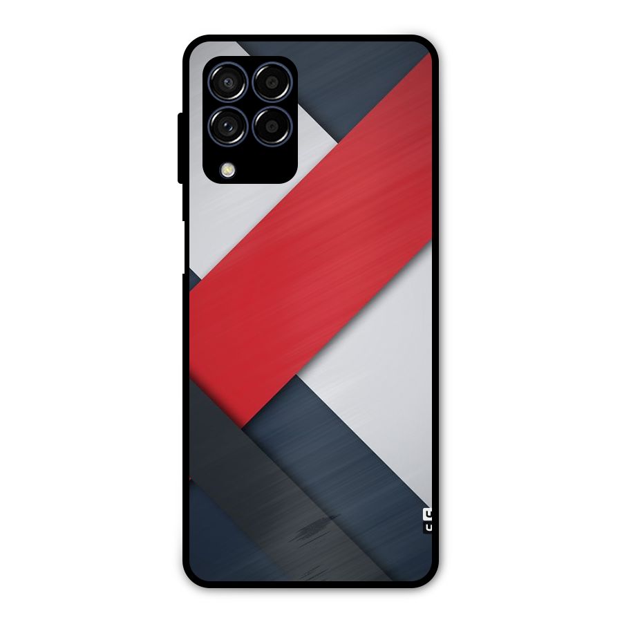 Classic Bold Metal Back Case for Galaxy M53 5G