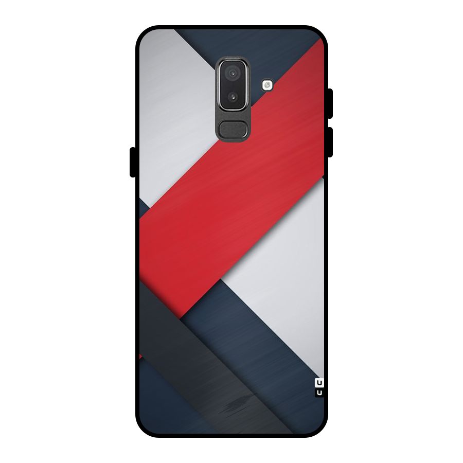Classic Bold Metal Back Case for Galaxy On8 (2018)