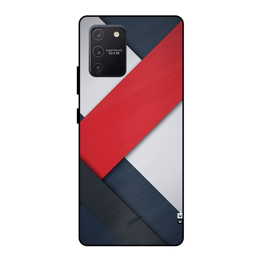 Classic Bold Metal Back Case for Galaxy S10 Lite