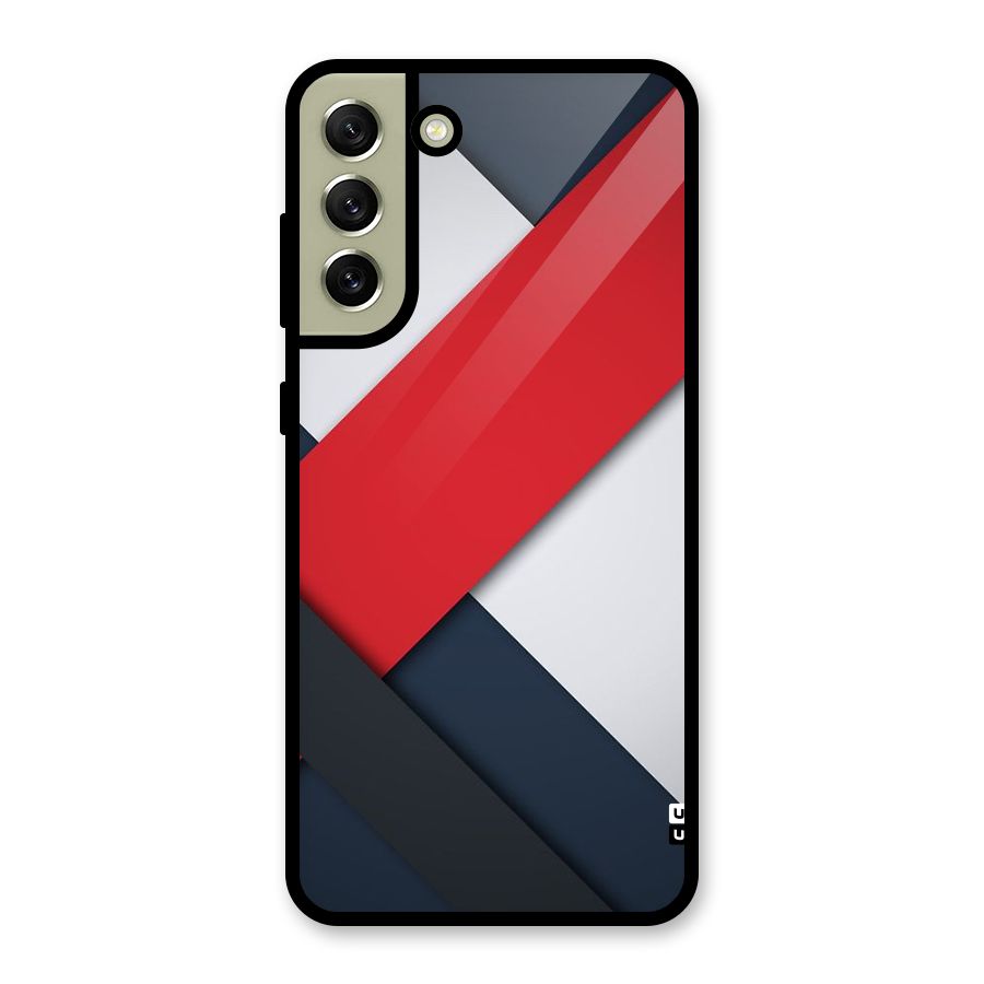 Classic Bold Metal Back Case for Galaxy S21 FE 5G (2023)