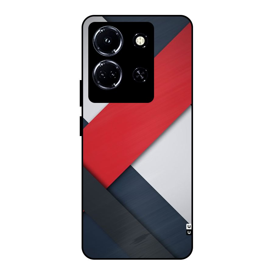 Classic Bold Metal Back Case for Infinix Note 30 5G
