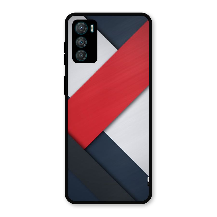 Classic Bold Metal Back Case for Moto G42