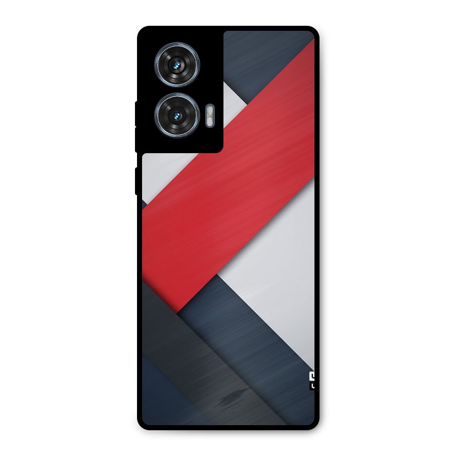 Classic Bold Metal Back Case for Motorola Edge 50 Fusion