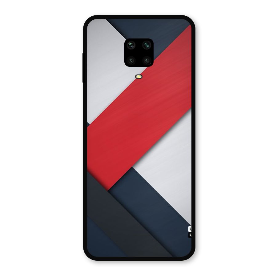 Classic Bold Metal Back Case for Poco M2 Pro