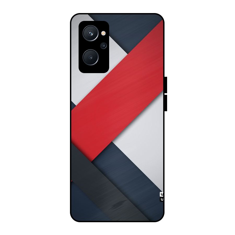 Classic Bold Metal Back Case for Realme 9i 5G