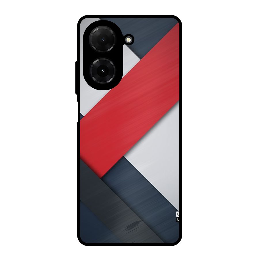 Classic Bold Metal Back Case for Redmi A5 4G