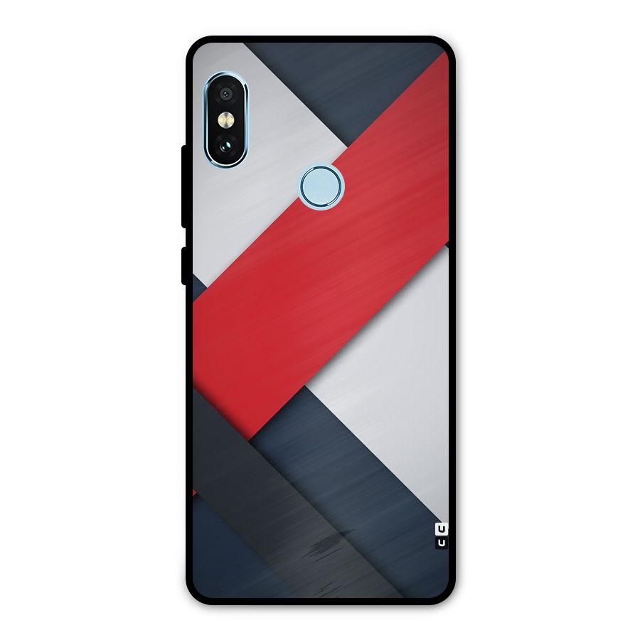 Classic Bold Metal Back Case for Redmi Note 5 Pro