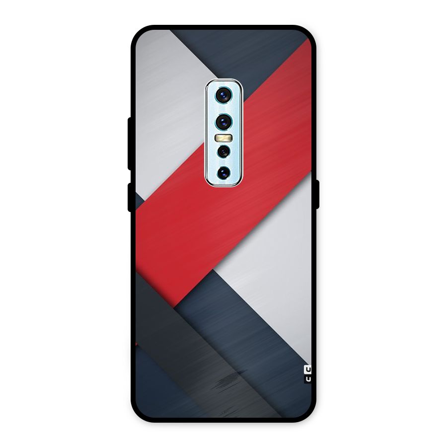 Classic Bold Metal Back Case for Vivo V17 Pro