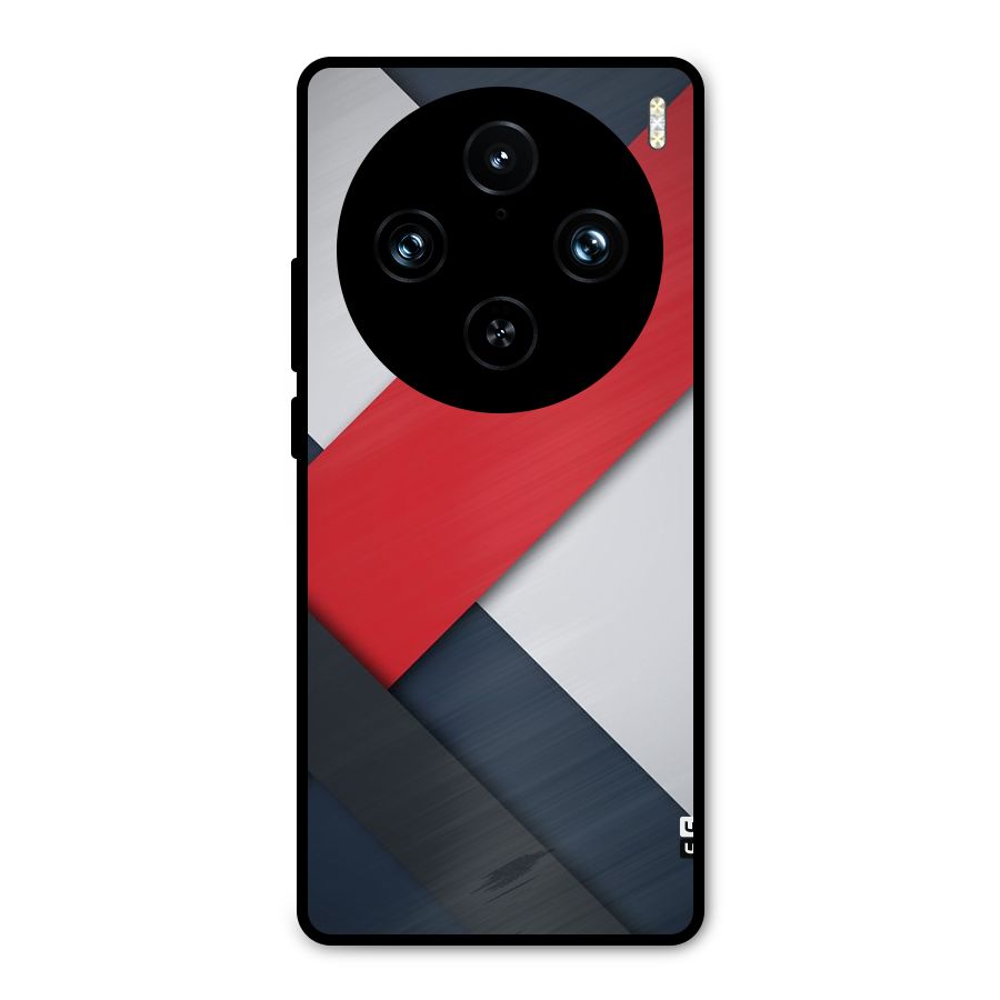 Classic Bold Metal Back Case for Vivo X100 Pro