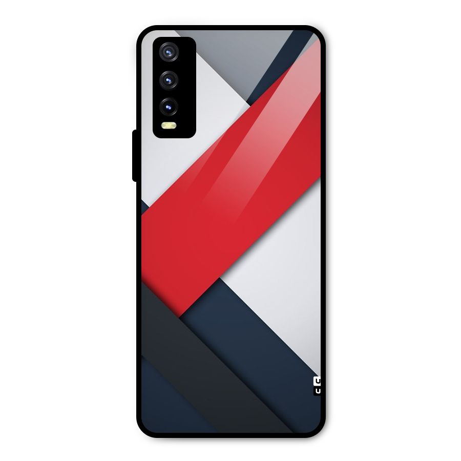 Classic Bold Metal Back Case for Vivo Y20