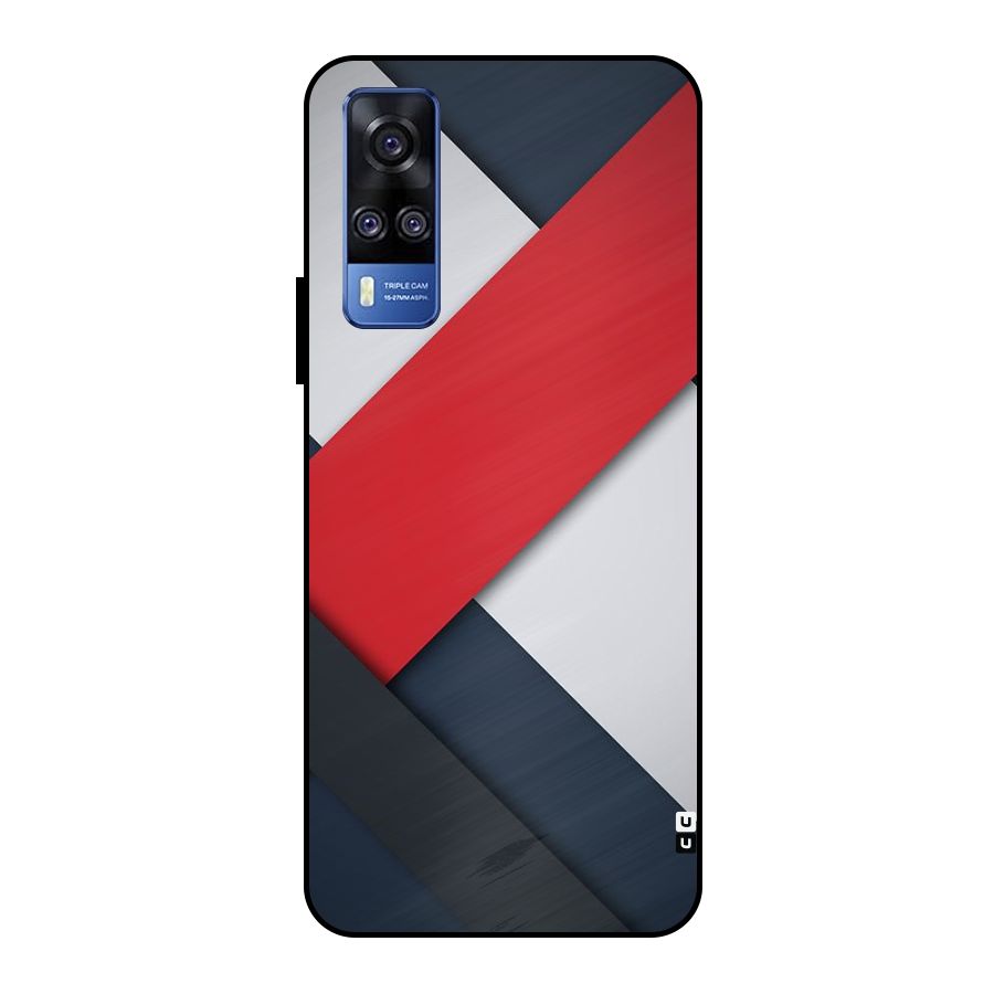 Classic Bold Metal Back Case for Vivo Y51