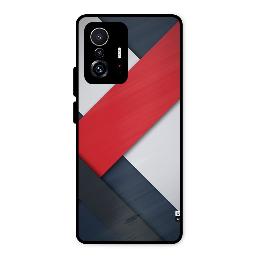 Classic Bold Metal Back Case for Xiaomi 11T Pro
