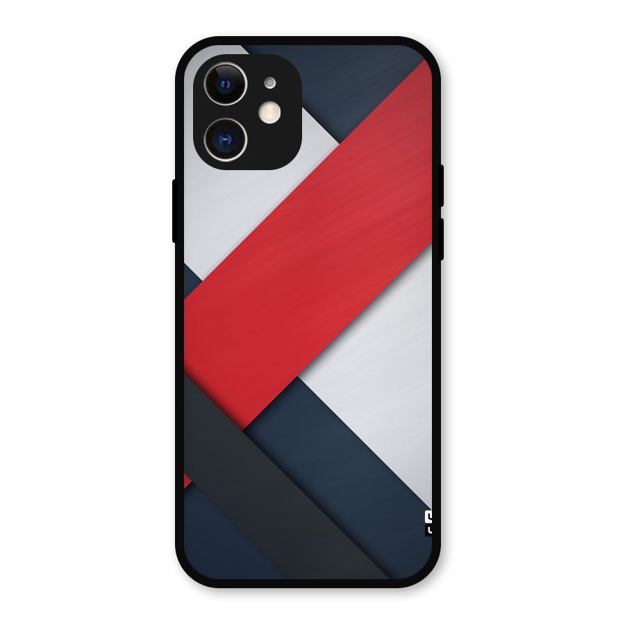 Classic Bold Metal Back Case for iPhone 12
