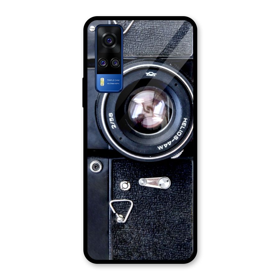 Classic Camera Glass Back Case for Vivo Y31