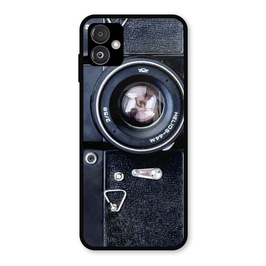 Classic Camera Metal Back Case for Galaxy F14