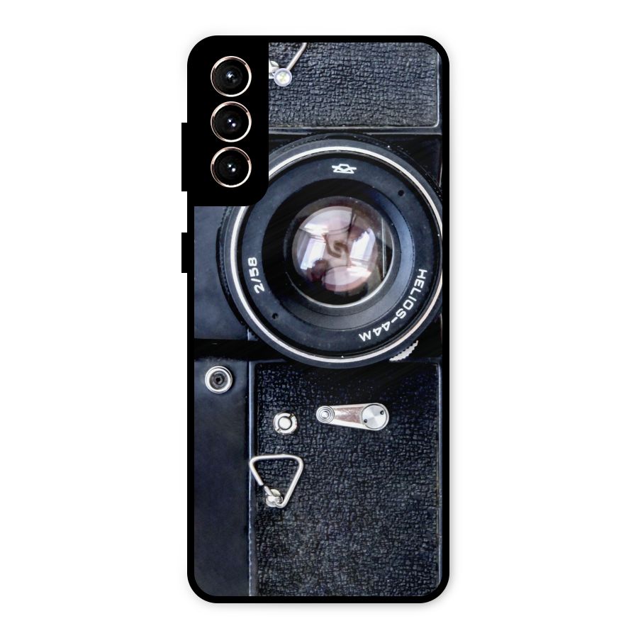 Classic Camera Metal Back Case for Galaxy S21 Plus