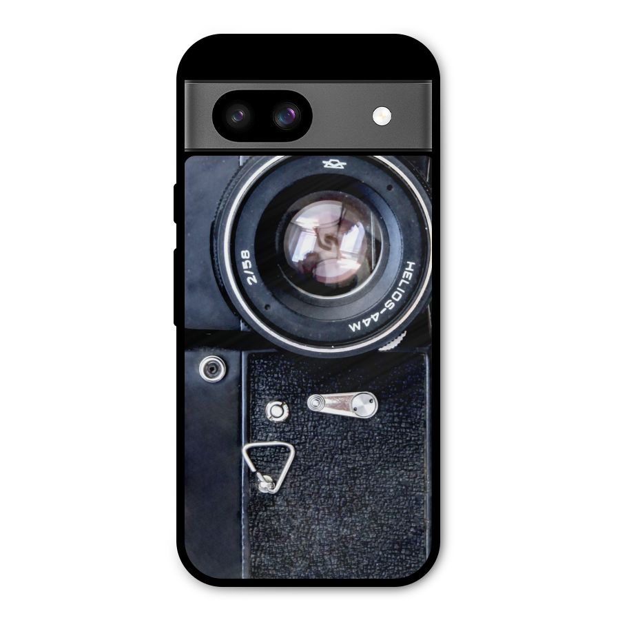 Classic Camera Metal Back Case for Google Pixel 8a