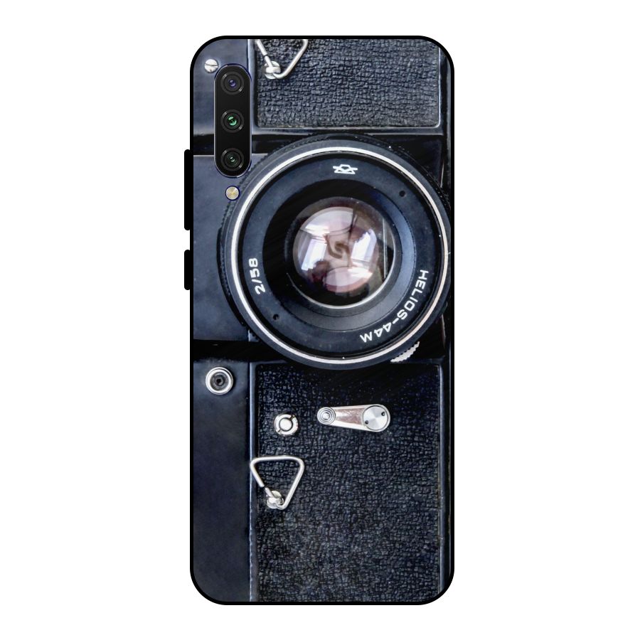 Classic Camera Metal Back Case for Mi A3