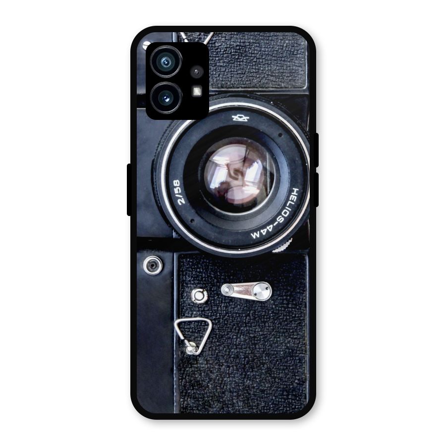 Classic Camera Metal Back Case for Nothing Phone 1