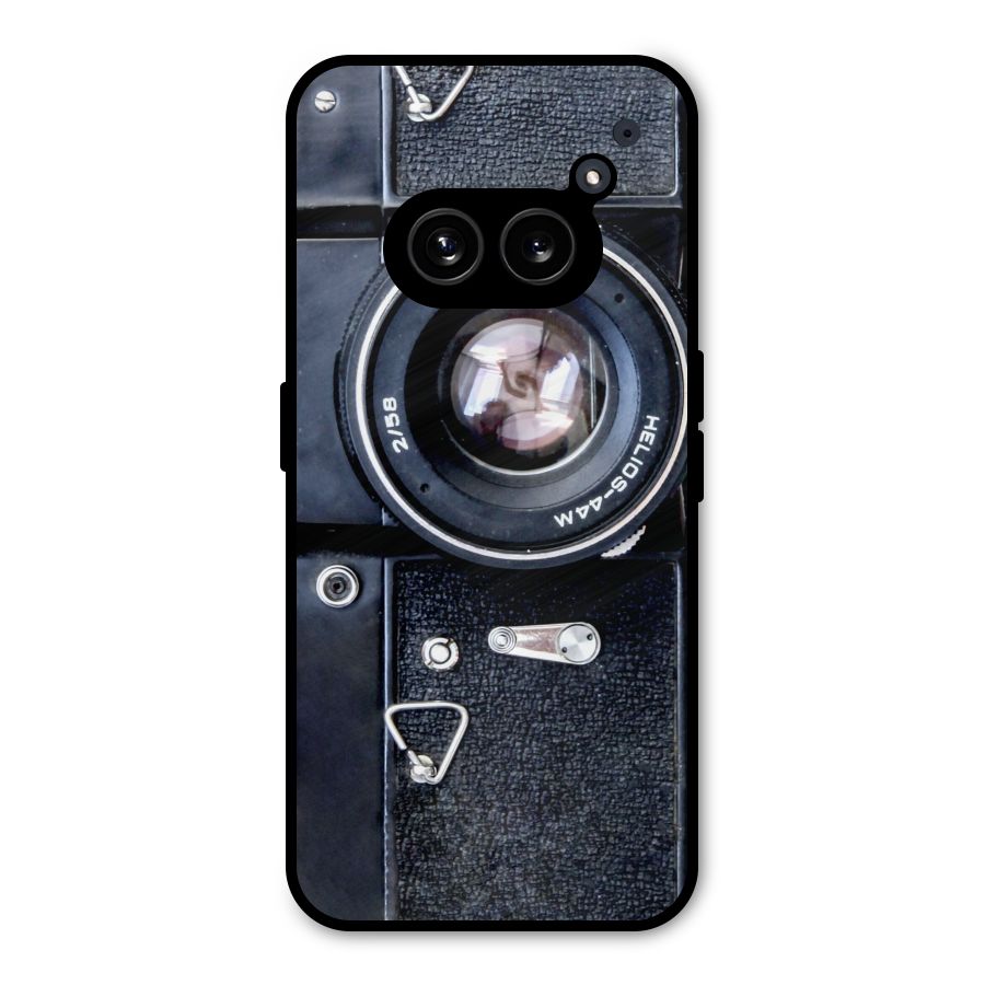 Classic Camera Metal Back Case for Nothing Phone 2a Plus