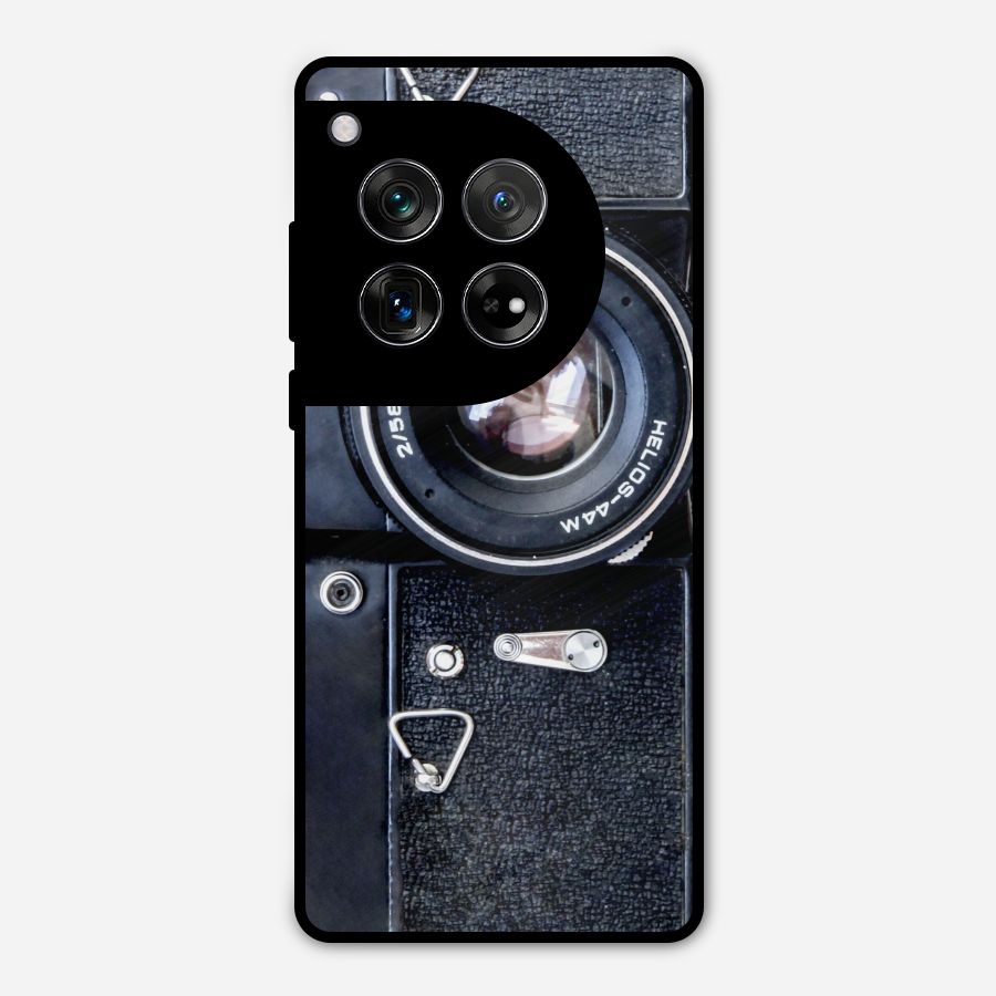 Classic Camera Metal Back Case for OnePlus 12