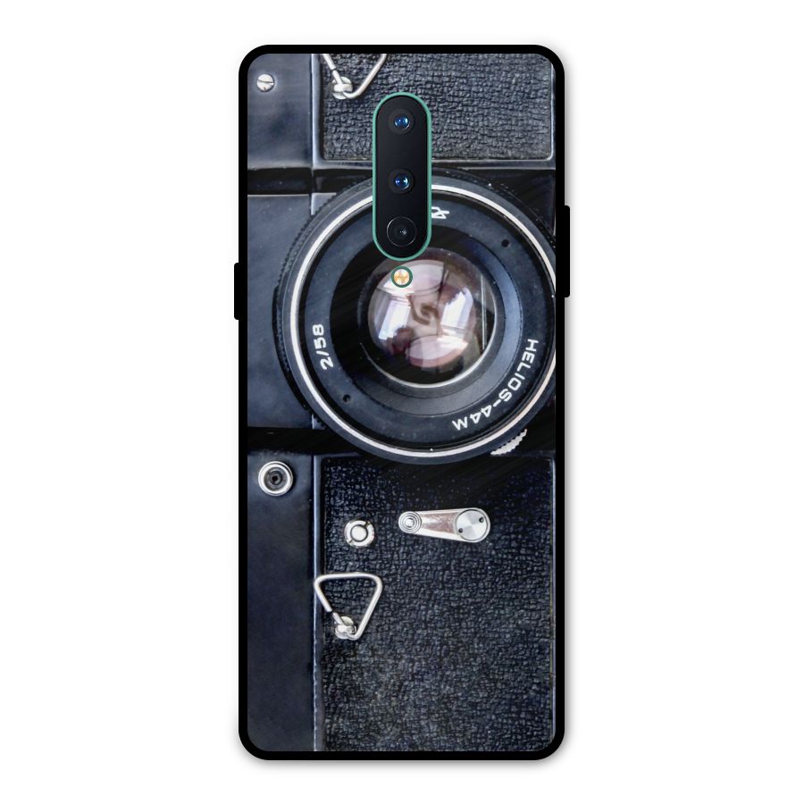 Classic Camera Metal Back Case for OnePlus 8