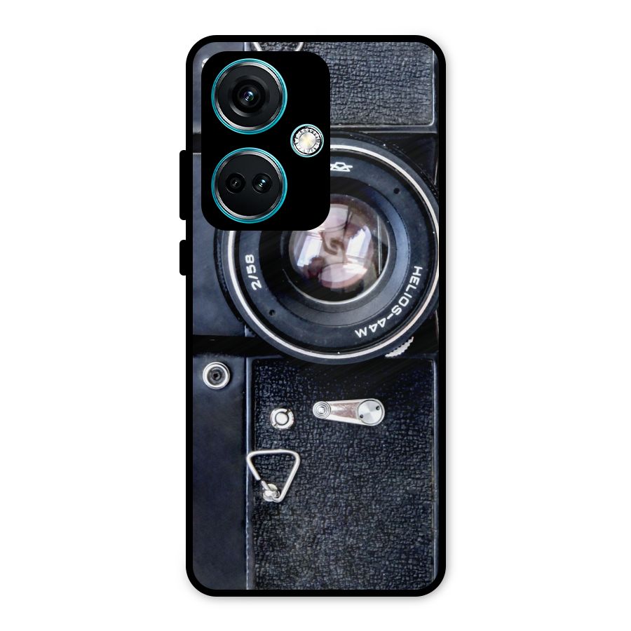 Classic Camera Metal Back Case for OnePlus Nord CE 3 5G