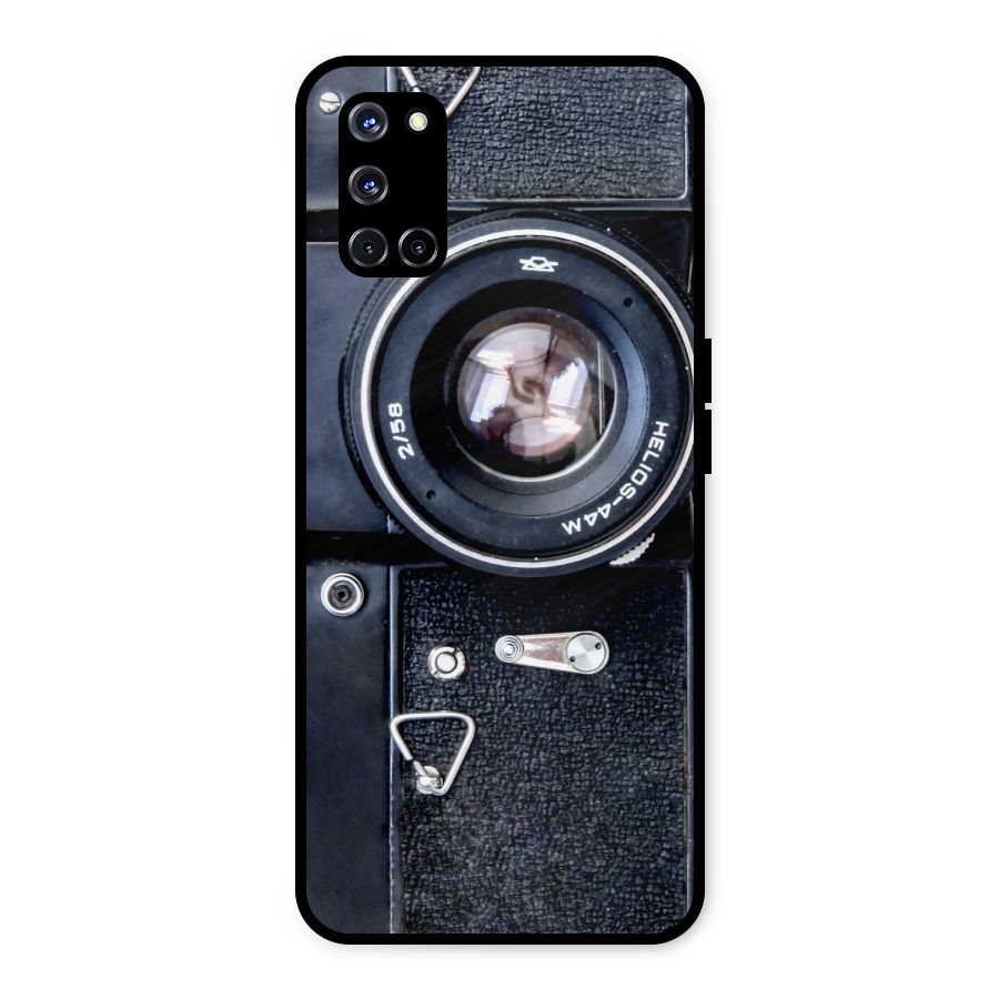 Classic Camera Metal Back Case for Oppo A52