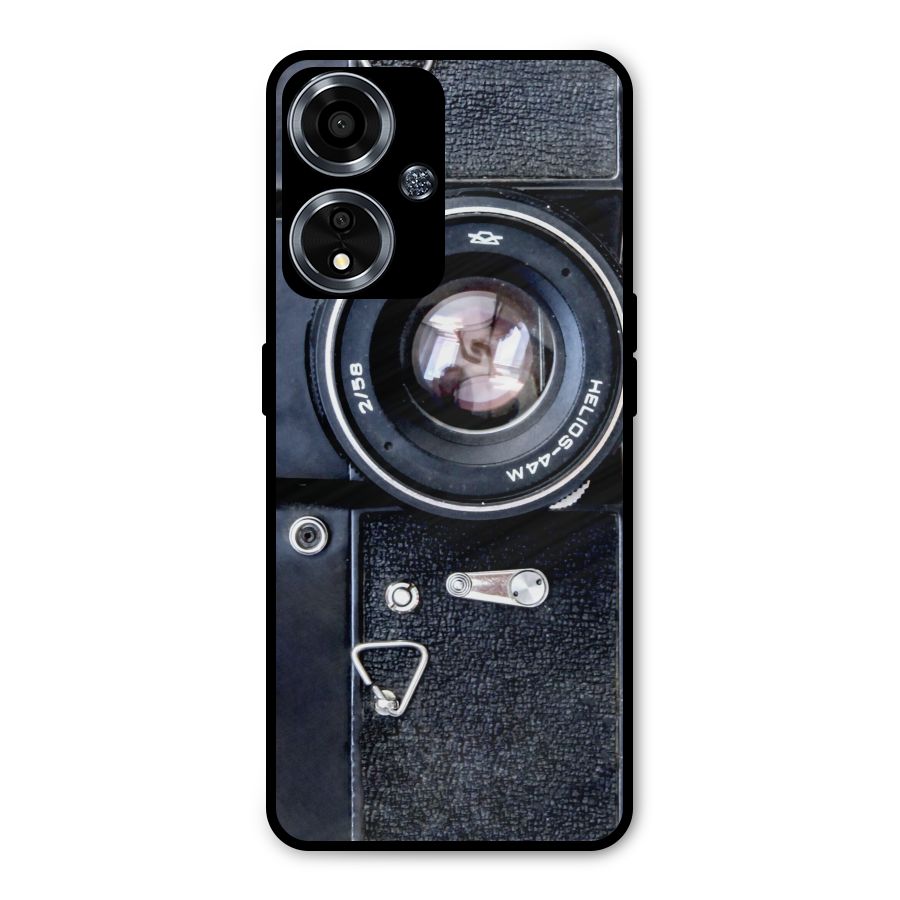 Classic Camera Metal Back Case for Oppo A59