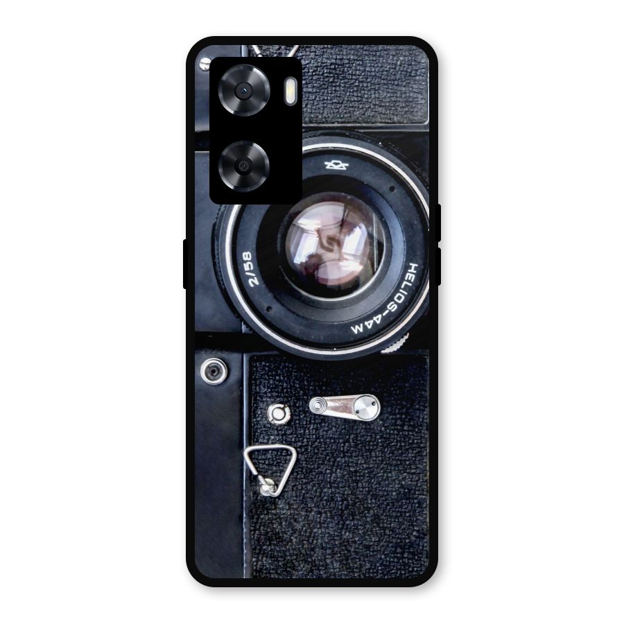 Classic Camera Metal Back Case for Oppo A77