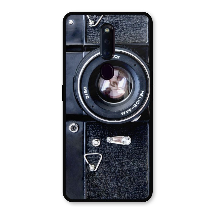 Classic Camera Metal Back Case for Oppo F11 Pro