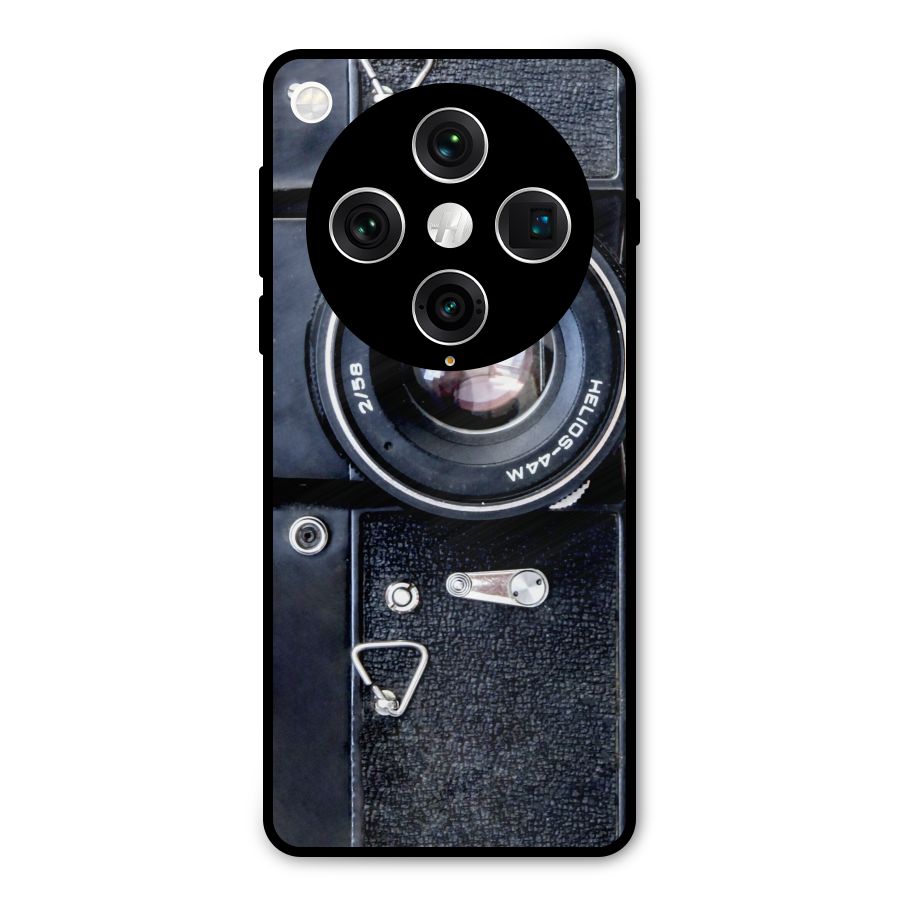 Classic Camera Metal Back Case for Oppo Find X8 Pro