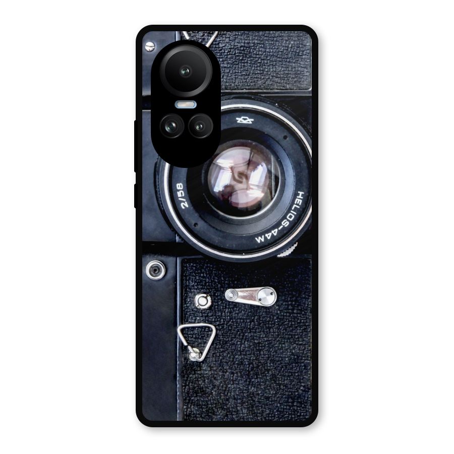 Classic Camera Metal Back Case for Oppo Reno10