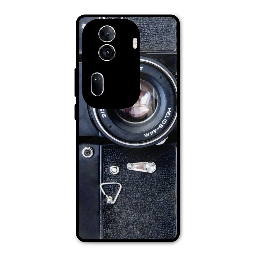 Classic Camera Metal Back Case for Oppo Reno11 Pro 5G