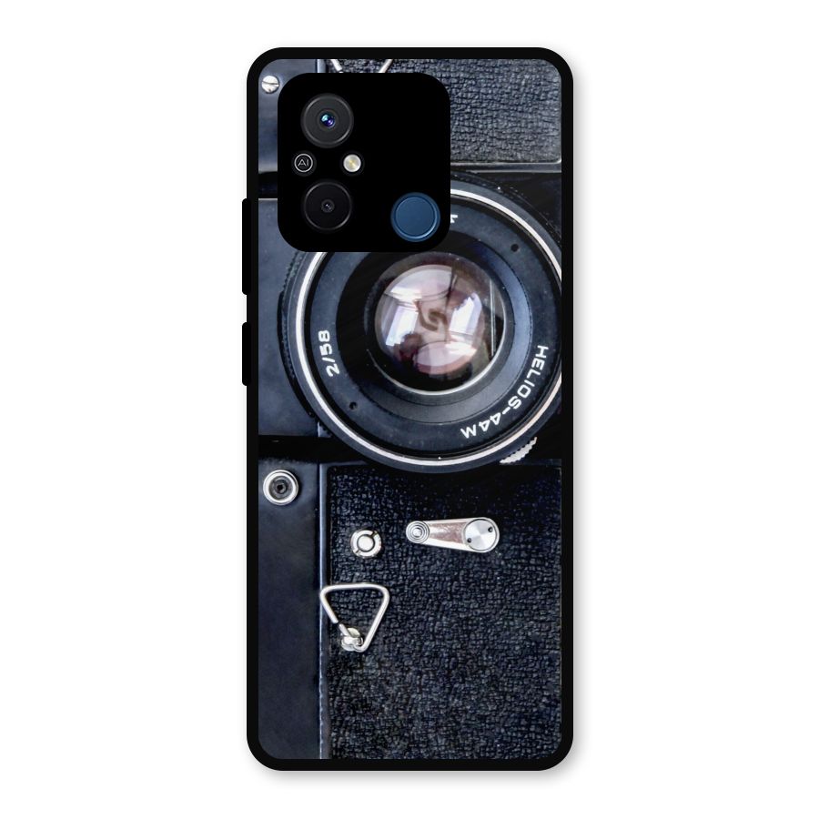 Classic Camera Metal Back Case for Poco C55