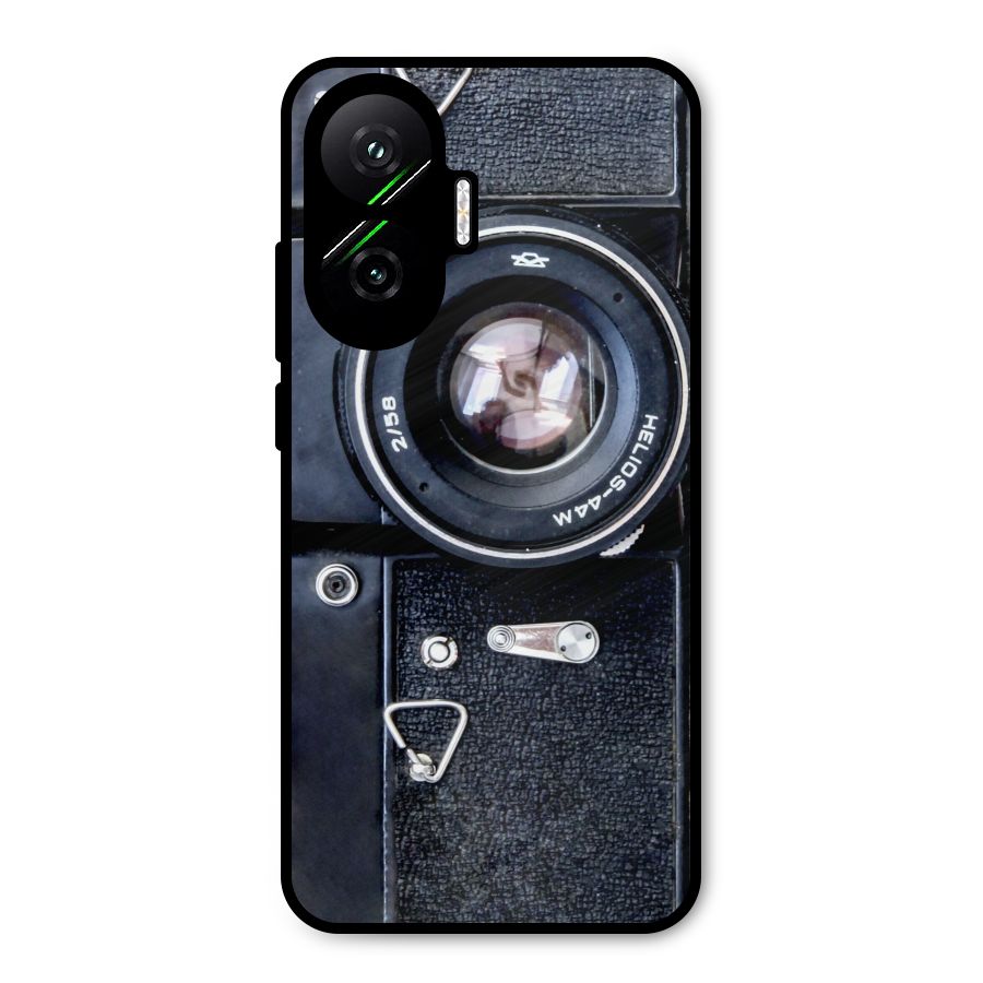 Classic Camera Metal Back Case for Poco F7