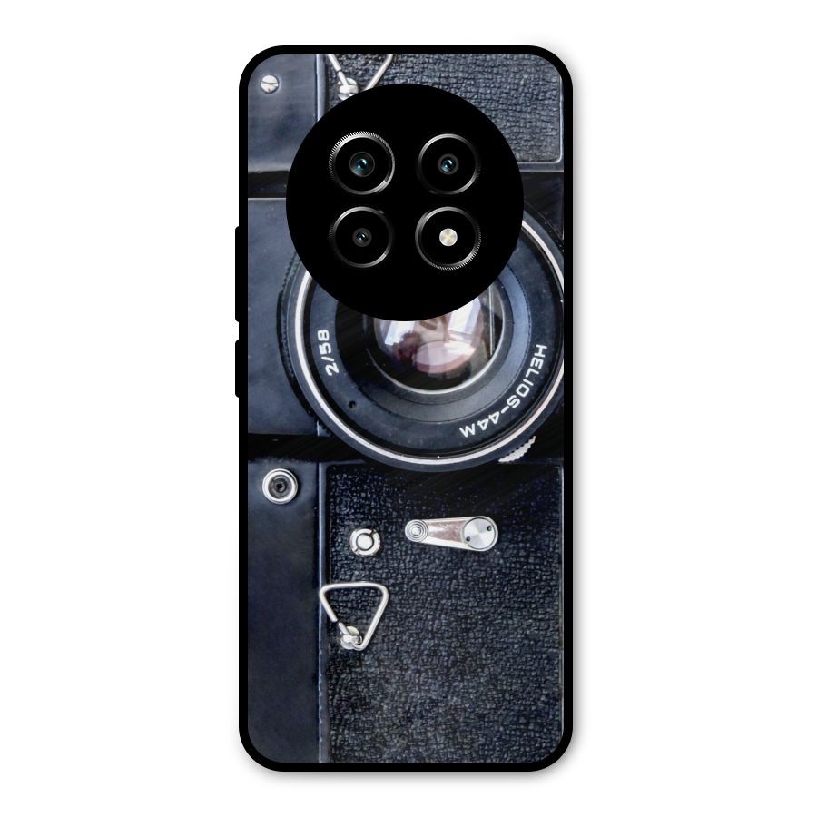 Classic Camera Metal Back Case for Realme 14 Pro Lite