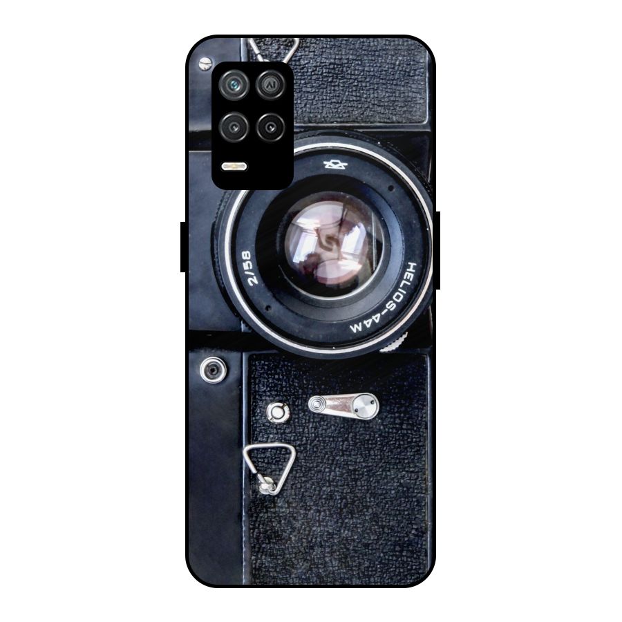 Classic Camera Metal Back Case for Realme 8 5G