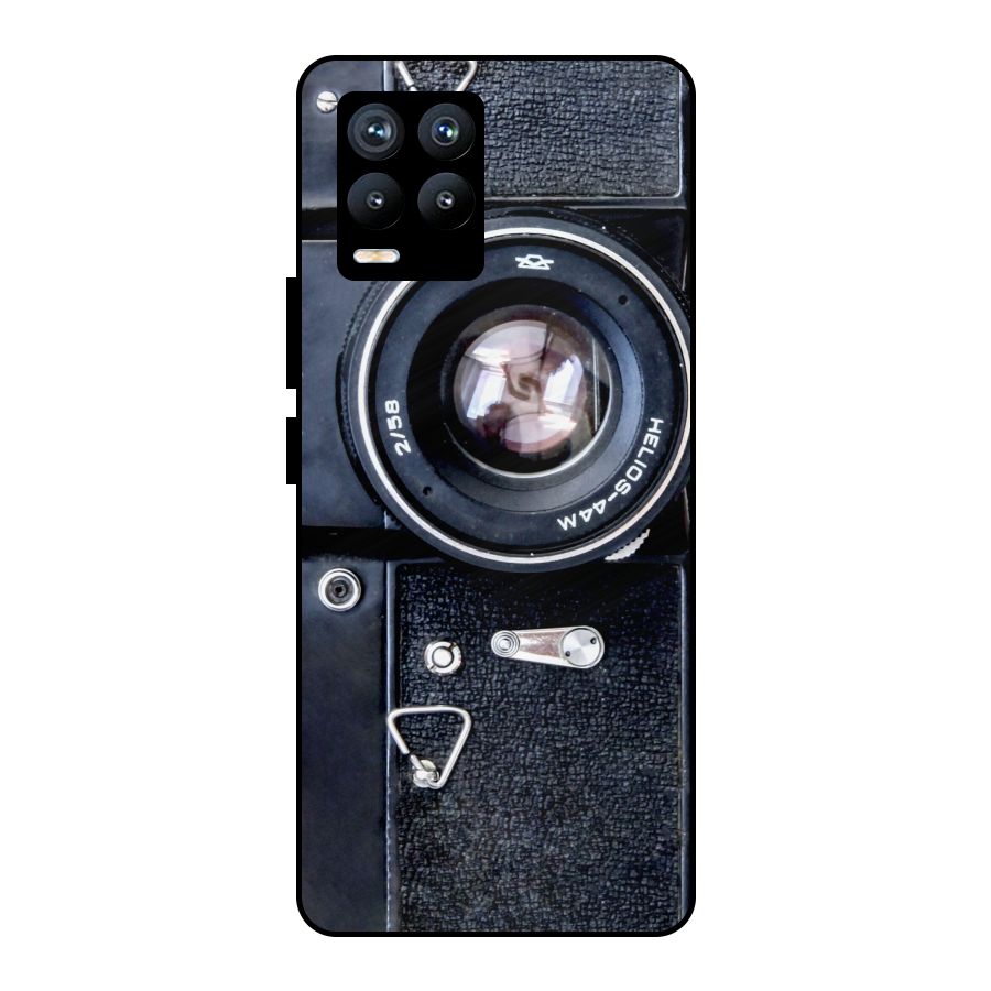 Classic Camera Metal Back Case for Realme 8 Pro