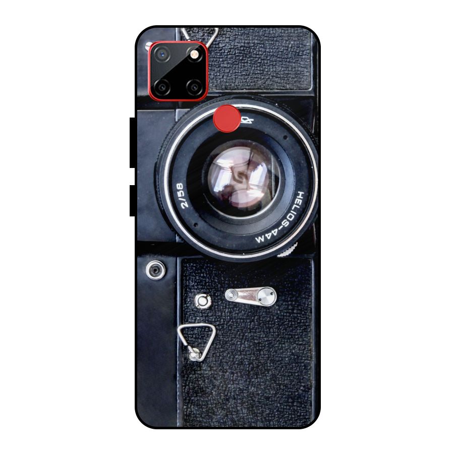 Classic Camera Metal Back Case for Realme C12