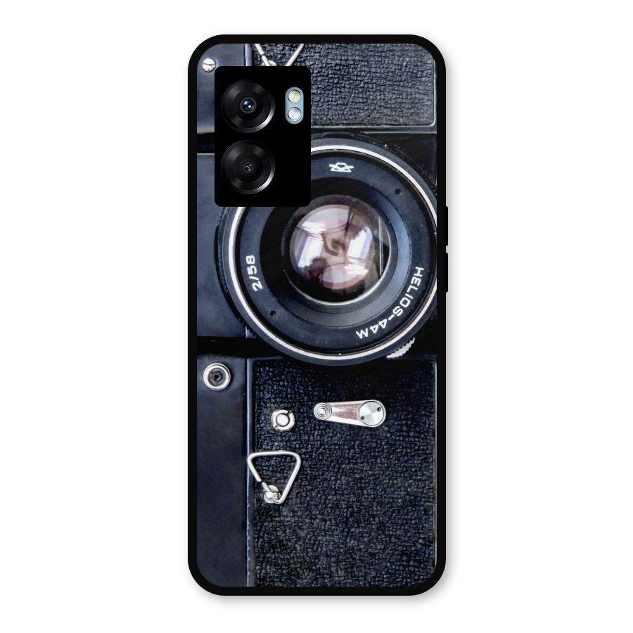 Classic Camera Metal Back Case for Realme Narzo 50 5G