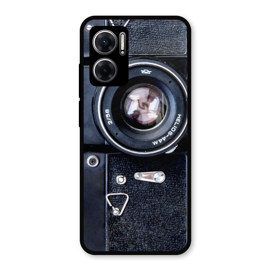 Classic Camera Metal Back Case for Redmi 11 Prime 5G