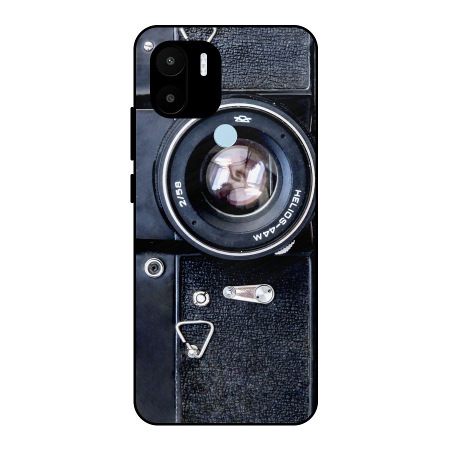 Classic Camera Metal Back Case for Redmi A2+